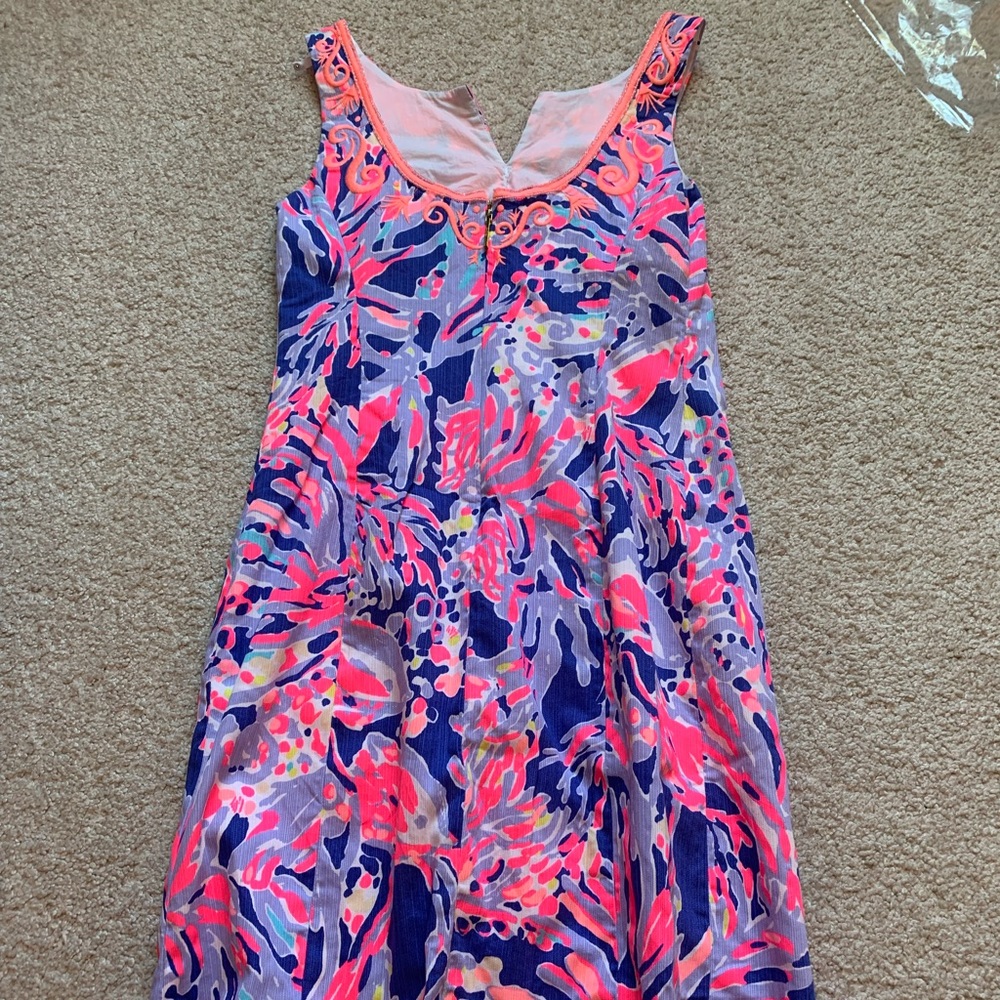 Lilly Pulitzer 'Lyssa' Embroidered Shift Dress - Picture 3 of 4